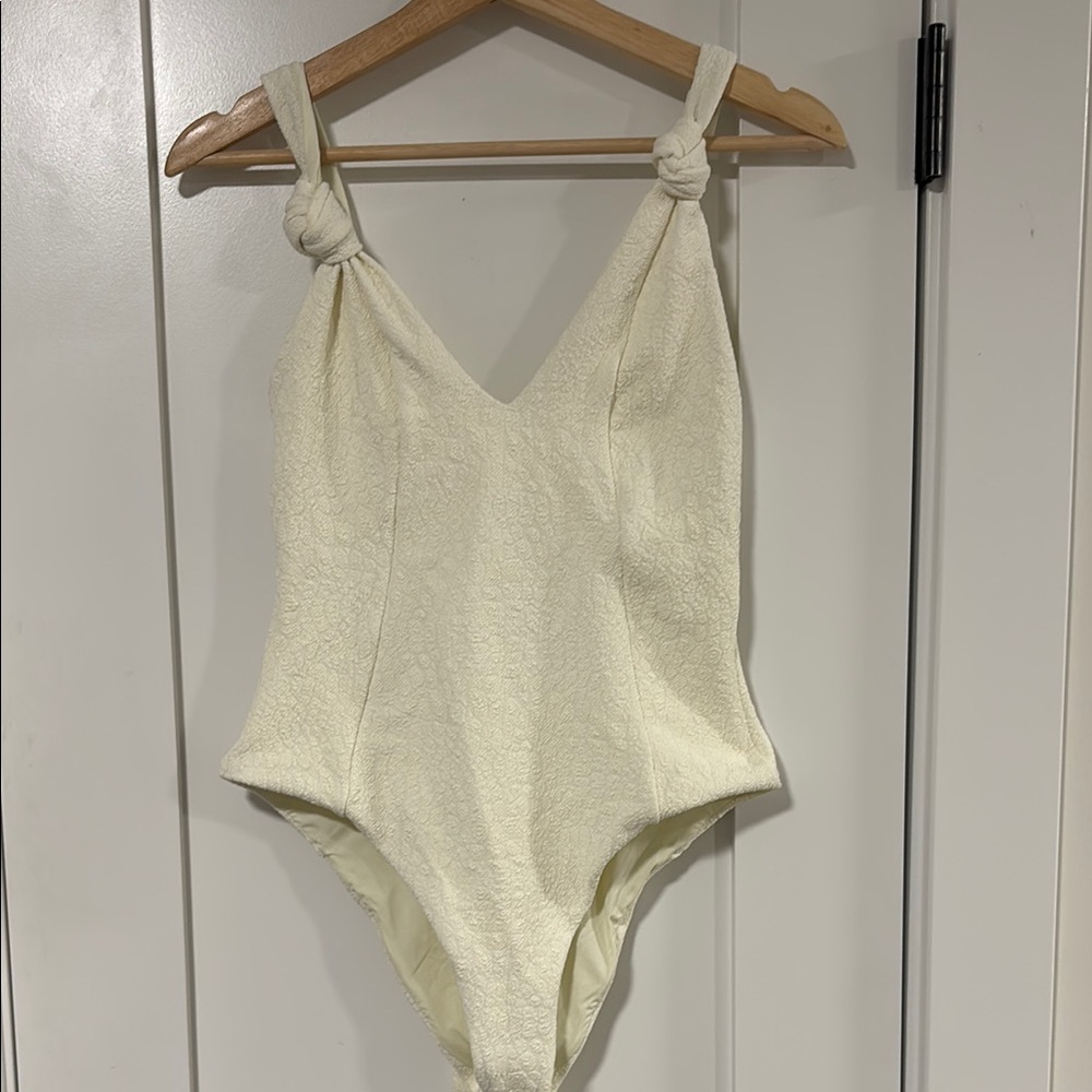 Devon Windsor tie waist swim suit